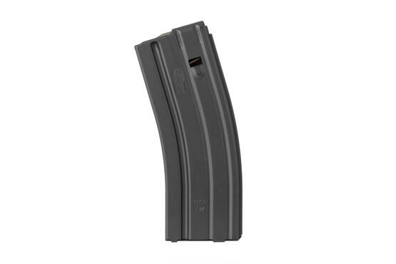 Okay Industries lightweight aluminum SureFreed 5.56 magazine holds 30 rounds of ammo and features a durable black finish